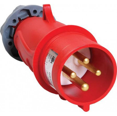 Вилка кабельная 32А 380В IР44 3Р+PE ССИ-024 переносная